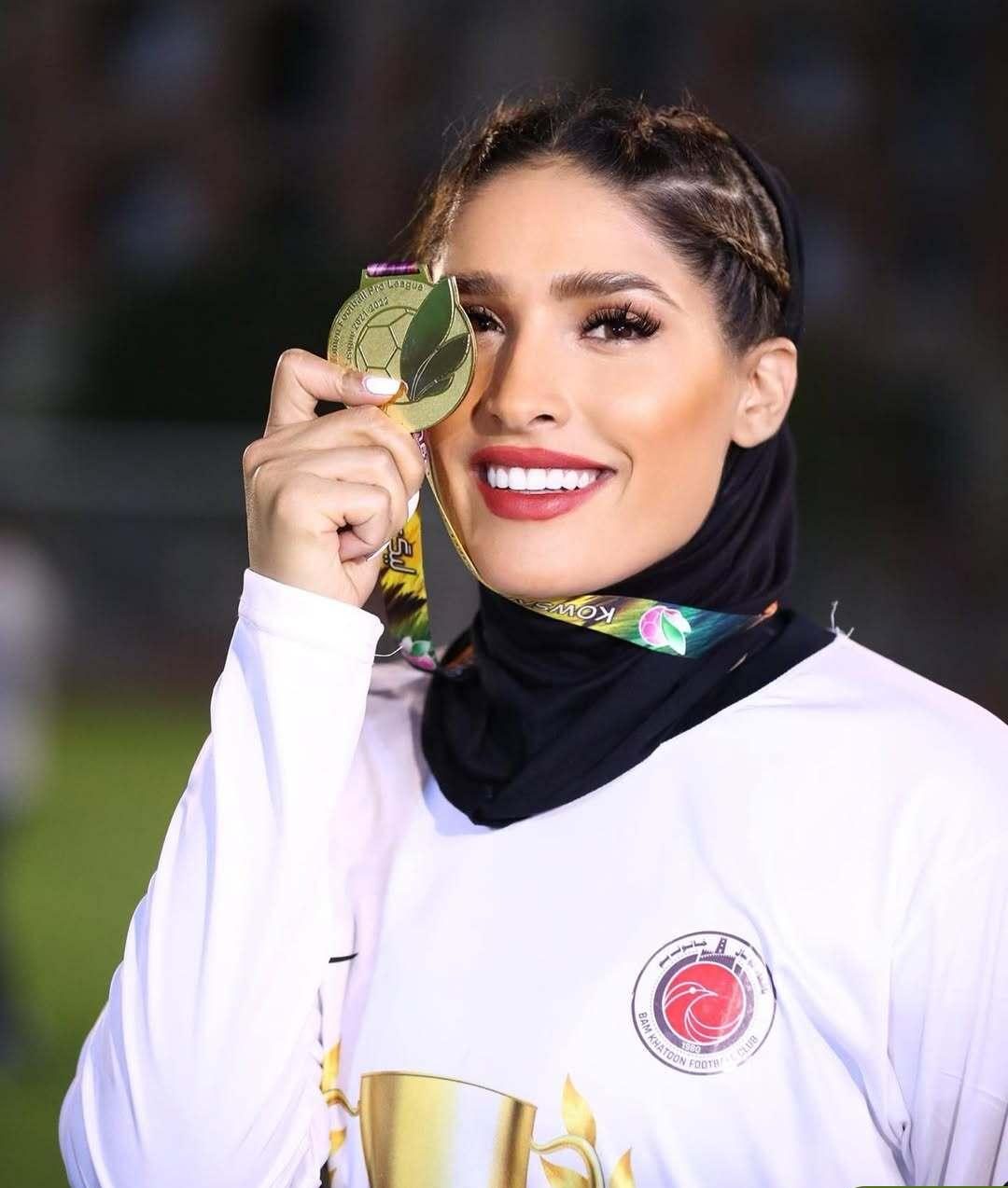 زهرا خواجوی بازیکن فوتبال ایران