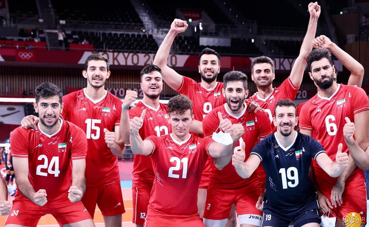 قد بازیکنان تیم ملی والیبال ایران