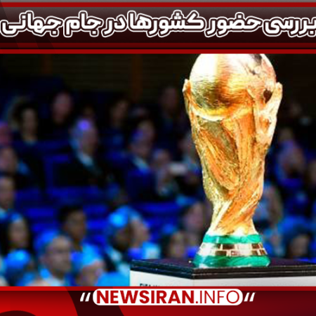 بررسی حضور کشورها در جام جهانی